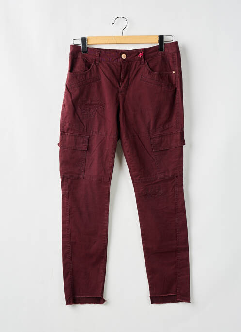 Blugi cu croială slim roșu STREET ONE femme