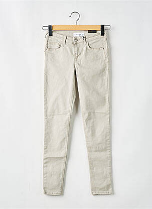 Blugi skinny bej MANGO femeie