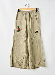 Pantalon evazat verde GUESS fille