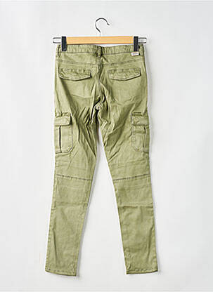 Pantalon cargo verde GUESS fată