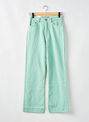 Blugi cu croială dreaptă verde ONLY femeie