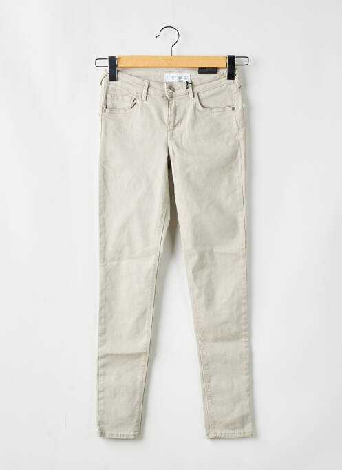 Blugi skinny bej MANGO femeie