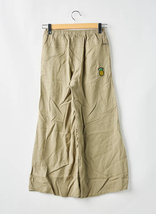 Pantalon evazat verde GUESS fată