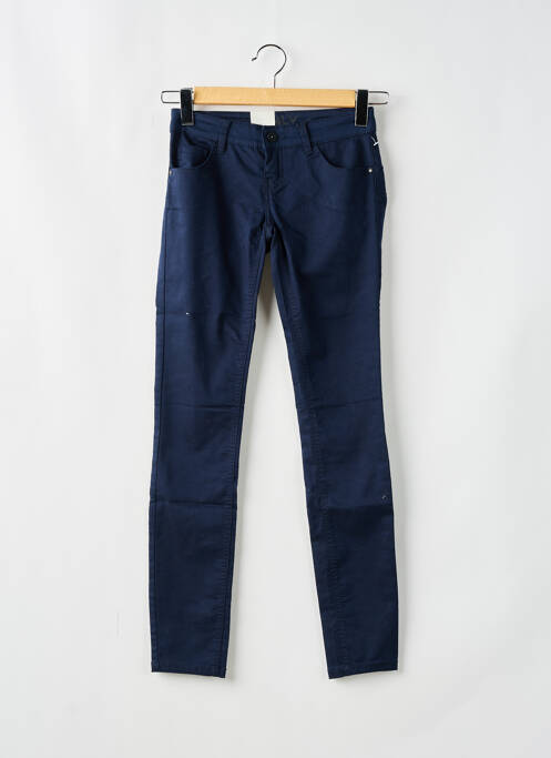 Pantalon slim albastru ONLY femeie