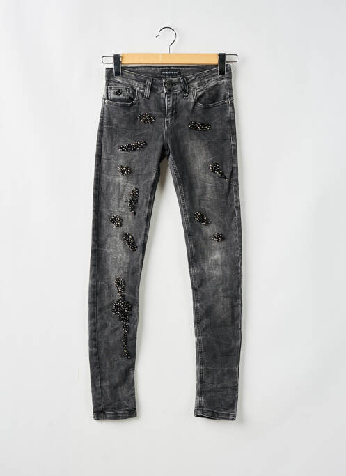 Blugi cu croială slim negru ASTRID BLACK LABEL femeie