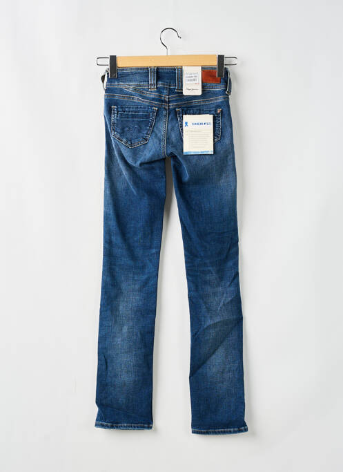 Blugi cu croială dreaptă albastru PEPE femeie