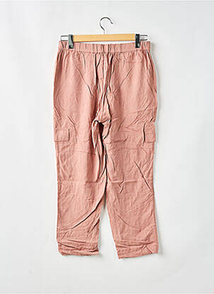 Pantalon evazat roz MANGO femeie