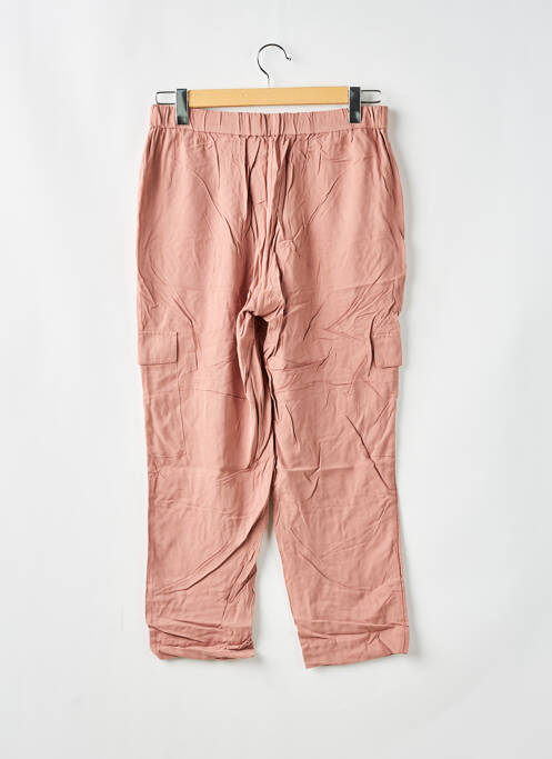 Pantalon evazat roz MANGO femeie