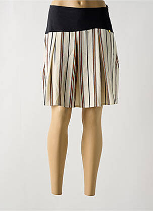 Fustă scurtă bej PAUL BRIAL femeie