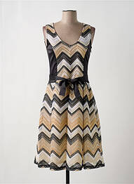Rochie midi bej PAUL BRIAL femme