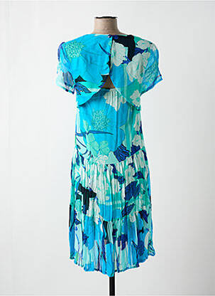 Rochie midi albastru PAUL BRIAL femeie