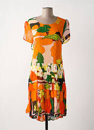 Rochie midi portocaliu PAUL BRIAL femme