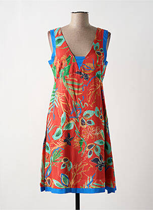 Rochie midi roșu PAUL BRIAL femeie