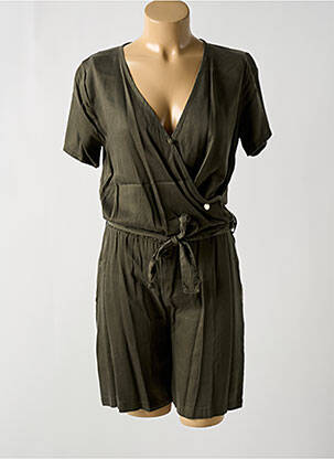 Salopetă scurtă kaki PAUL BRIAL femeie