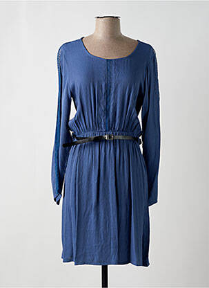 Rochie midi albastru PAUL BRIAL femeie