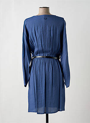 Rochie midi albastru PAUL BRIAL femeie