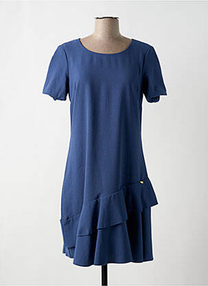 Rochie midi albastru PAUL BRIAL femeie