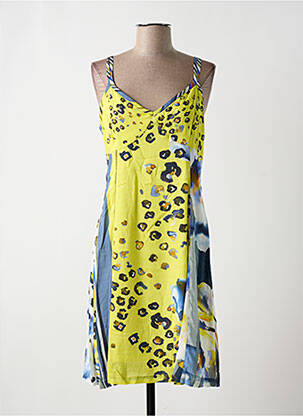 Rochie midi galben PAUL BRIAL femeie