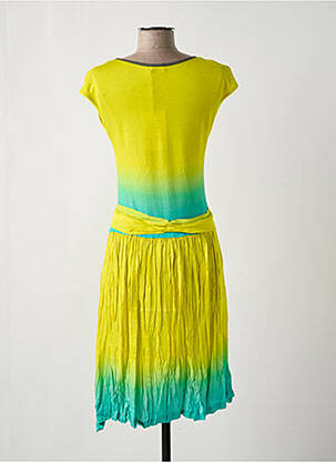 Rochie midi galben PAUL BRIAL femeie