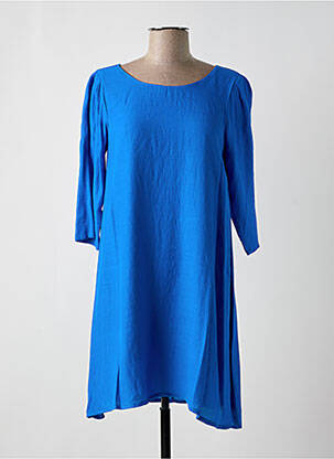 Rochie scurtă albastru PAUL BRIAL femeie