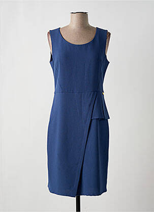 Rochie midi albastru PAUL BRIAL femeie