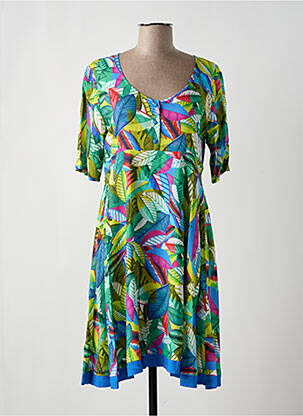 Rochie midi verde PAUL BRIAL femeie