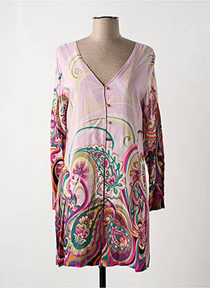 Tunică mâneci lungi roz PAUL BRIAL femeie