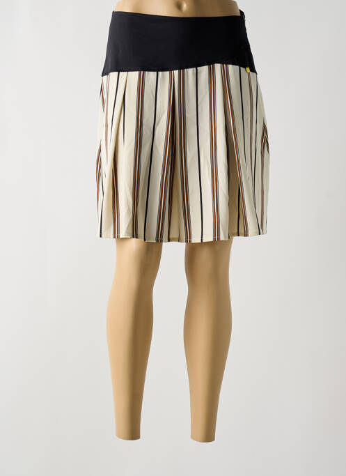 Fustă scurtă bej PAUL BRIAL femeie