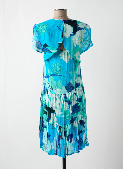 Rochie midi albastru PAUL BRIAL femeie