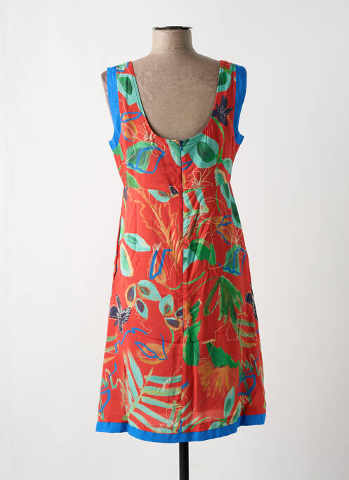 Rochie midi roșu PAUL BRIAL femeie