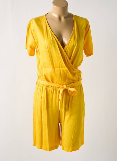 Salopetă scurtă galben PAUL BRIAL femeie