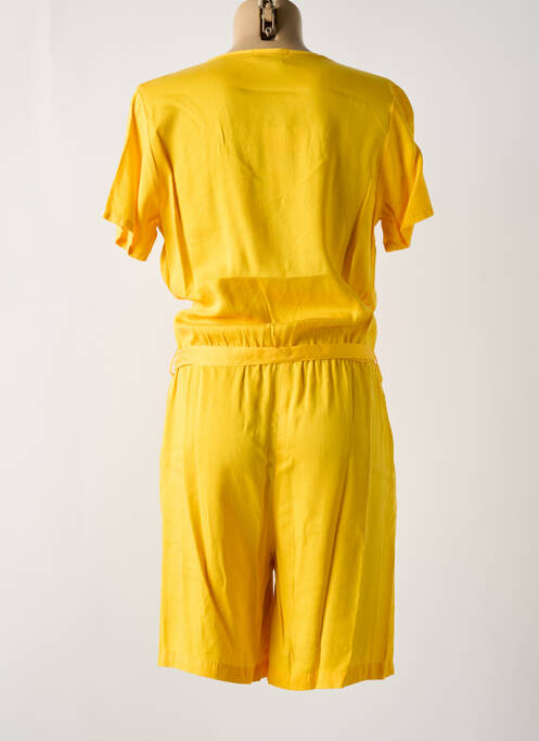 Salopetă scurtă galben PAUL BRIAL femeie