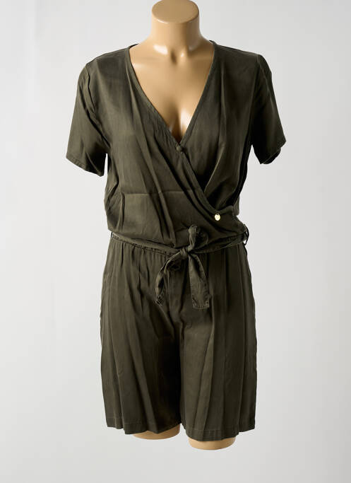 Salopetă scurtă kaki PAUL BRIAL femeie