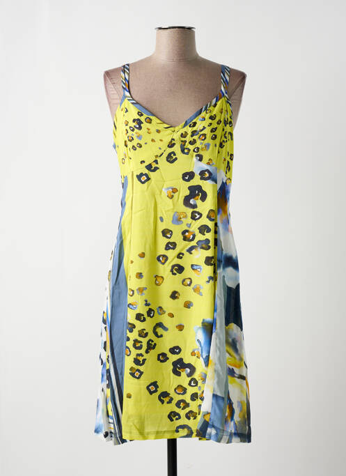 Rochie midi galben PAUL BRIAL femeie