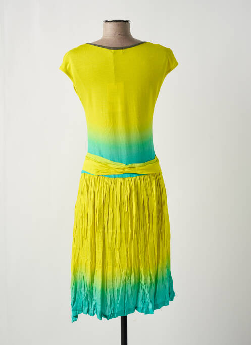 Rochie midi galben PAUL BRIAL femeie