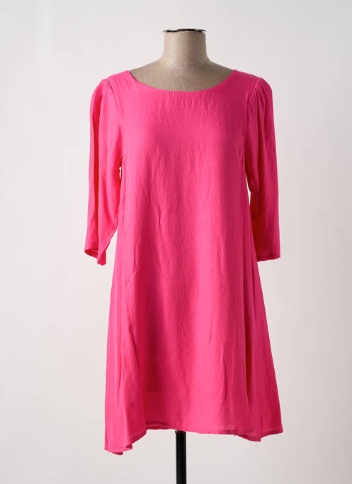 Rochie scurtă roz PAUL BRIAL femeie