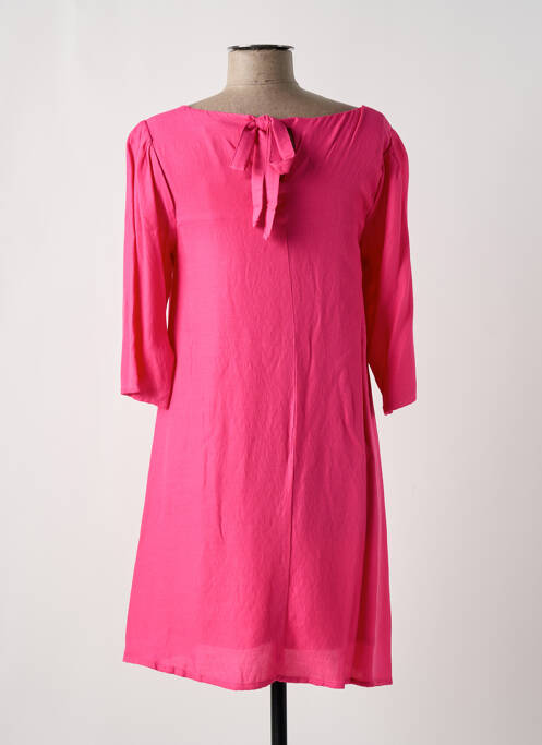 Rochie scurtă roz PAUL BRIAL femeie