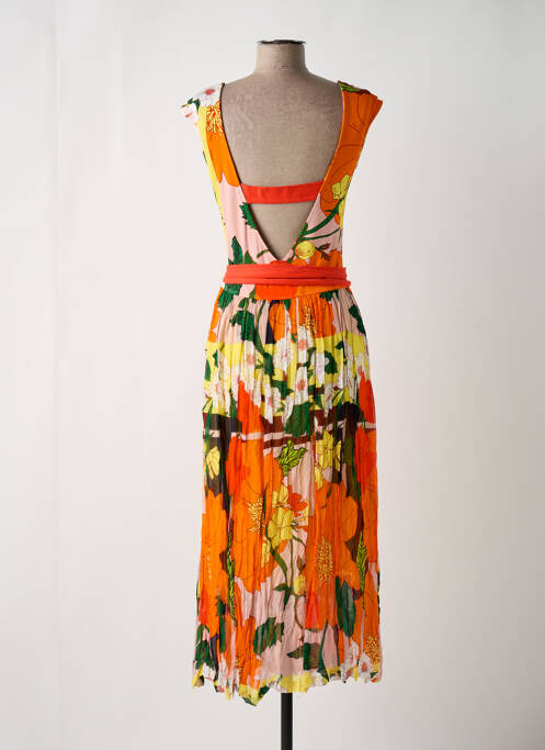 Rochie lungă portocaliu PAUL BRIAL femeie