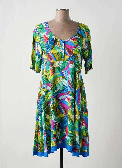 Rochie midi verde PAUL BRIAL femeie