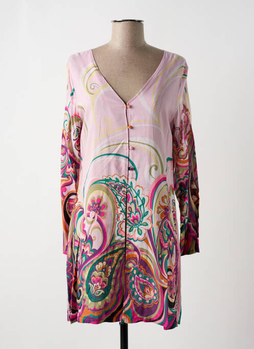 Tunică mâneci lungi roz PAUL BRIAL femeie