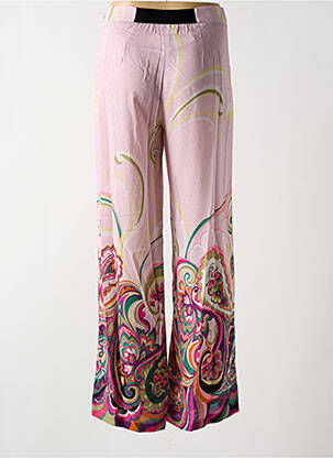 Pantalon larg roz PAUL BRIAL femeie