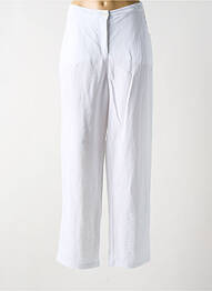 Pantalon drept alb PAUL BRIAL femme