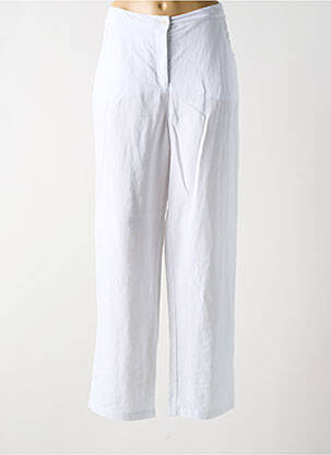 Pantalon drept alb PAUL BRIAL femeie