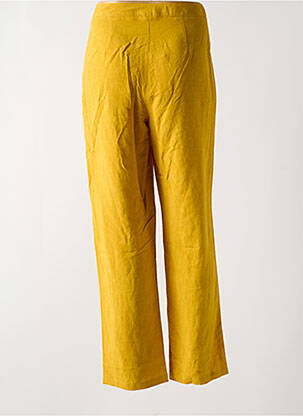 Pantalon drept galben PAUL BRIAL femeie