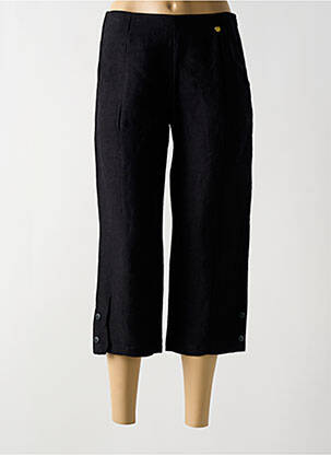 Pantalon trei sferturi negru PAUL BRIAL femeie