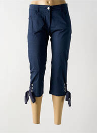 Pantalon trei sferturi albastru PAUL BRIAL femme