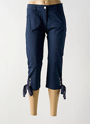 Pantalon trei sferturi albastru PAUL BRIAL femeie