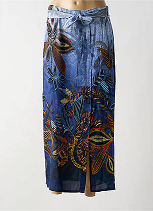 Fustă lungă albastru PAUL BRIAL femeie