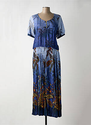 Rochie lungă albastru PAUL BRIAL femeie