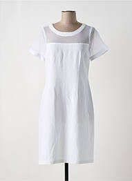 Rochie midi alb PAUL BRIAL femme